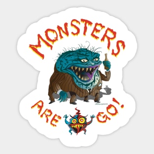 Monsters-are-Go!05 Sticker